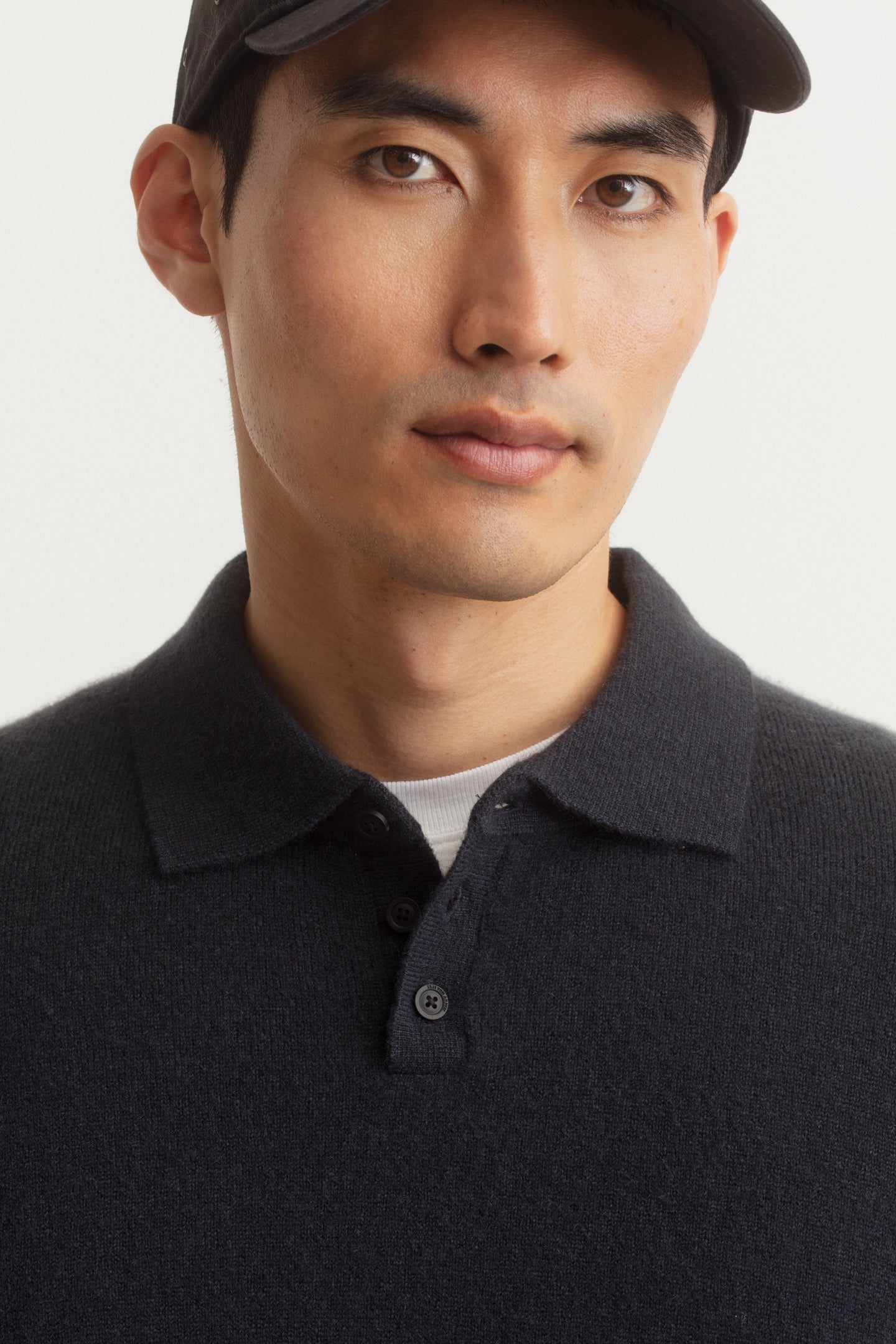 Ben Cashmere Seide Polo Shirt