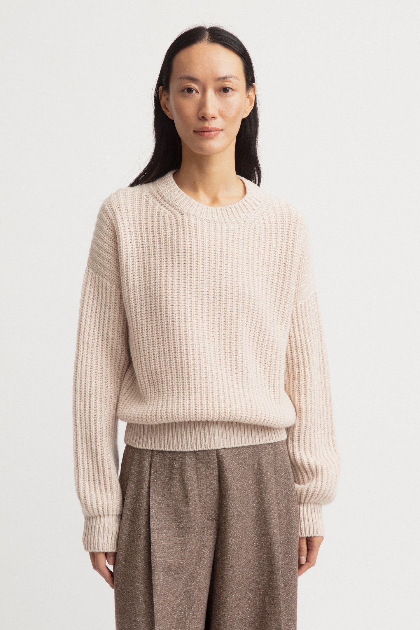 AVELINA Rundhalspullover