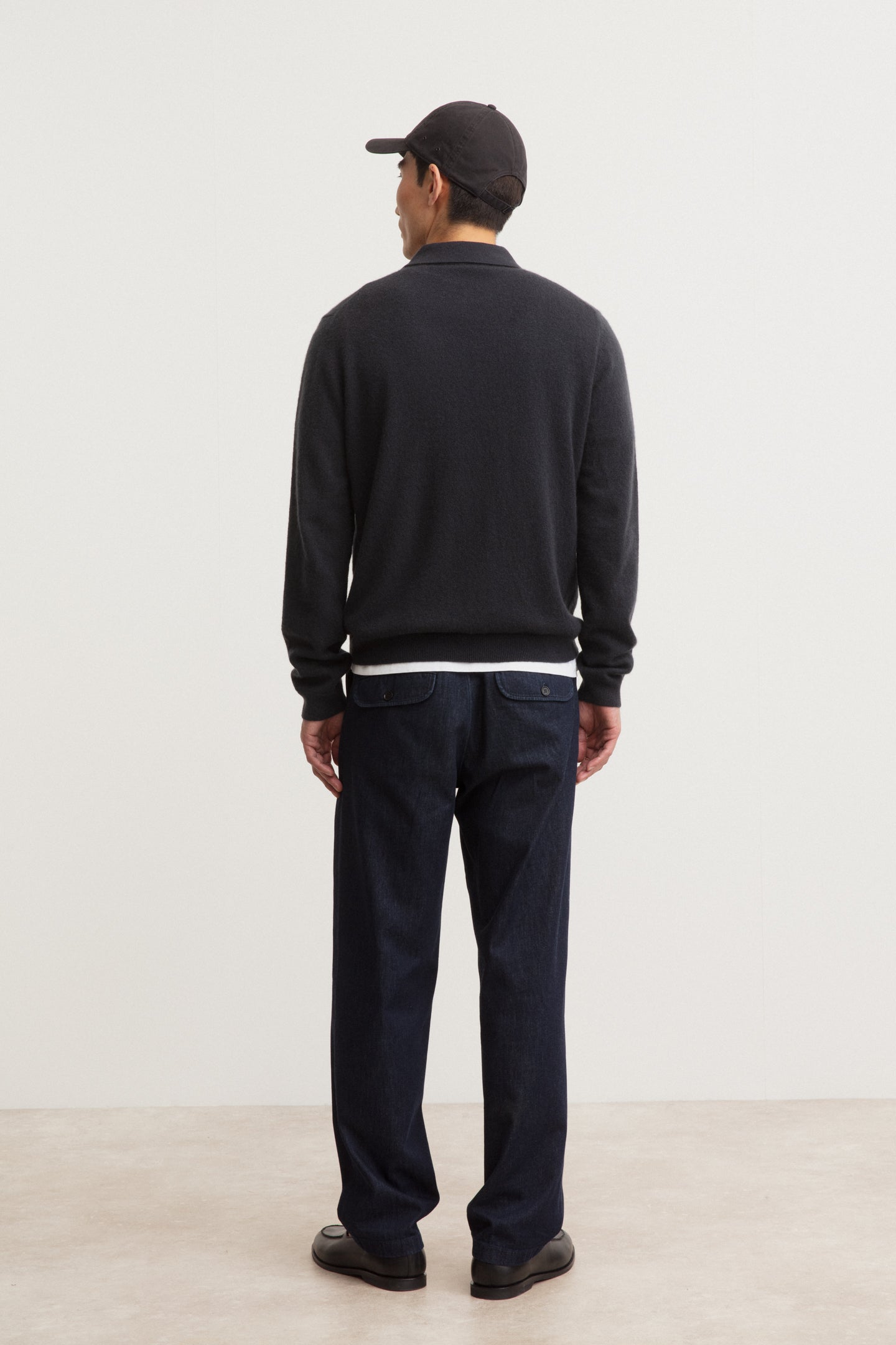 Ben Cashmere Seide Polo Shirt