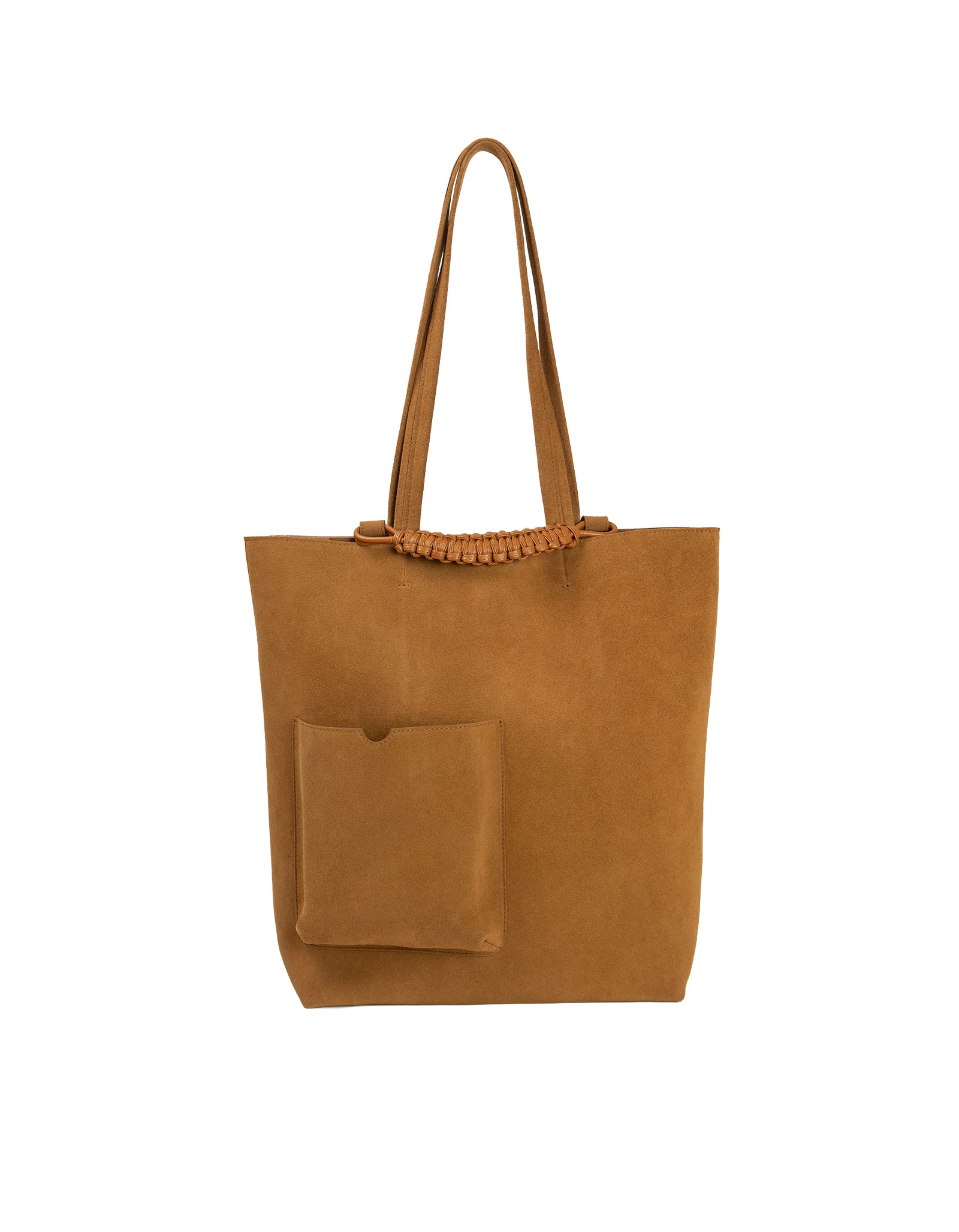 Sagan Vienna Pazar Book Tote Suede