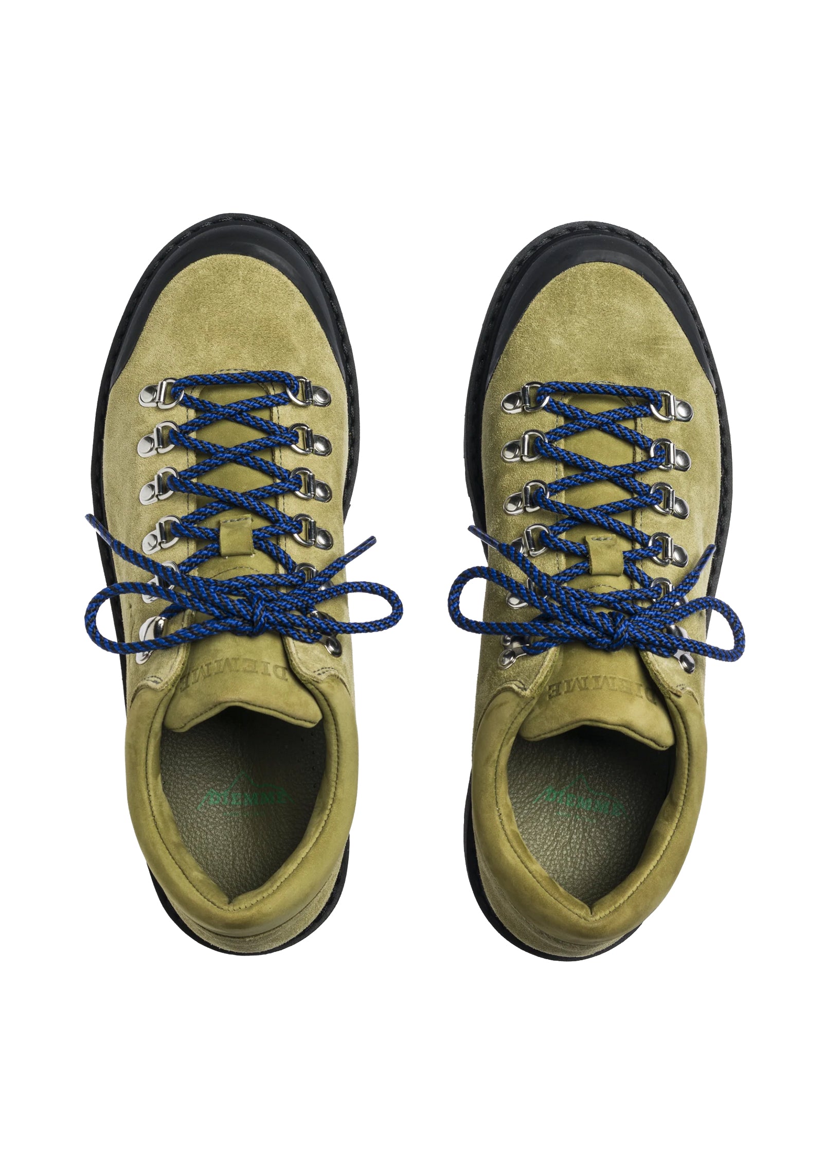 Cornaro Green Moss Suede W
