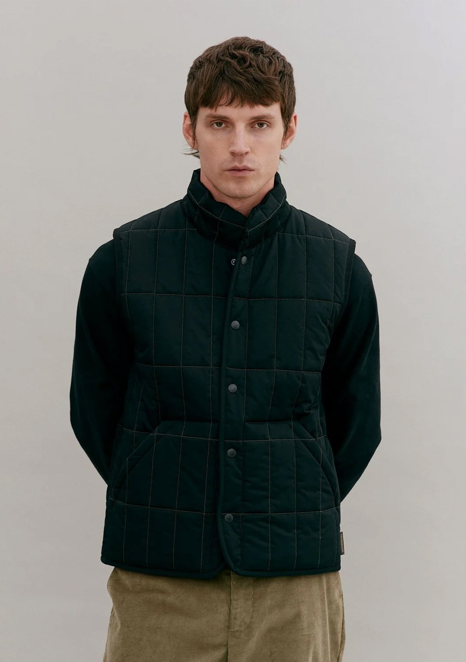 Black Edition High Neck Gilet