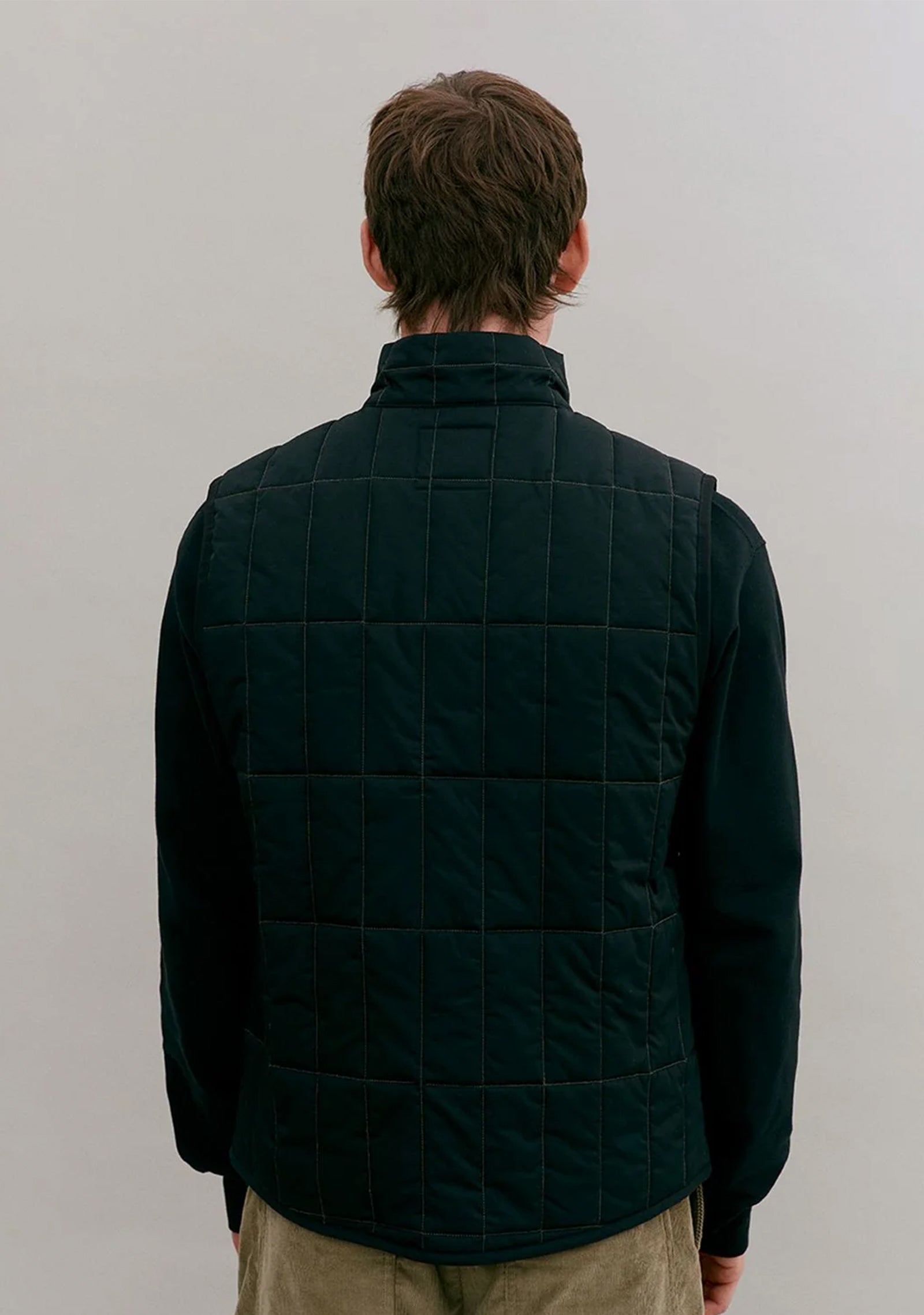 Black Edition High Neck Gilet