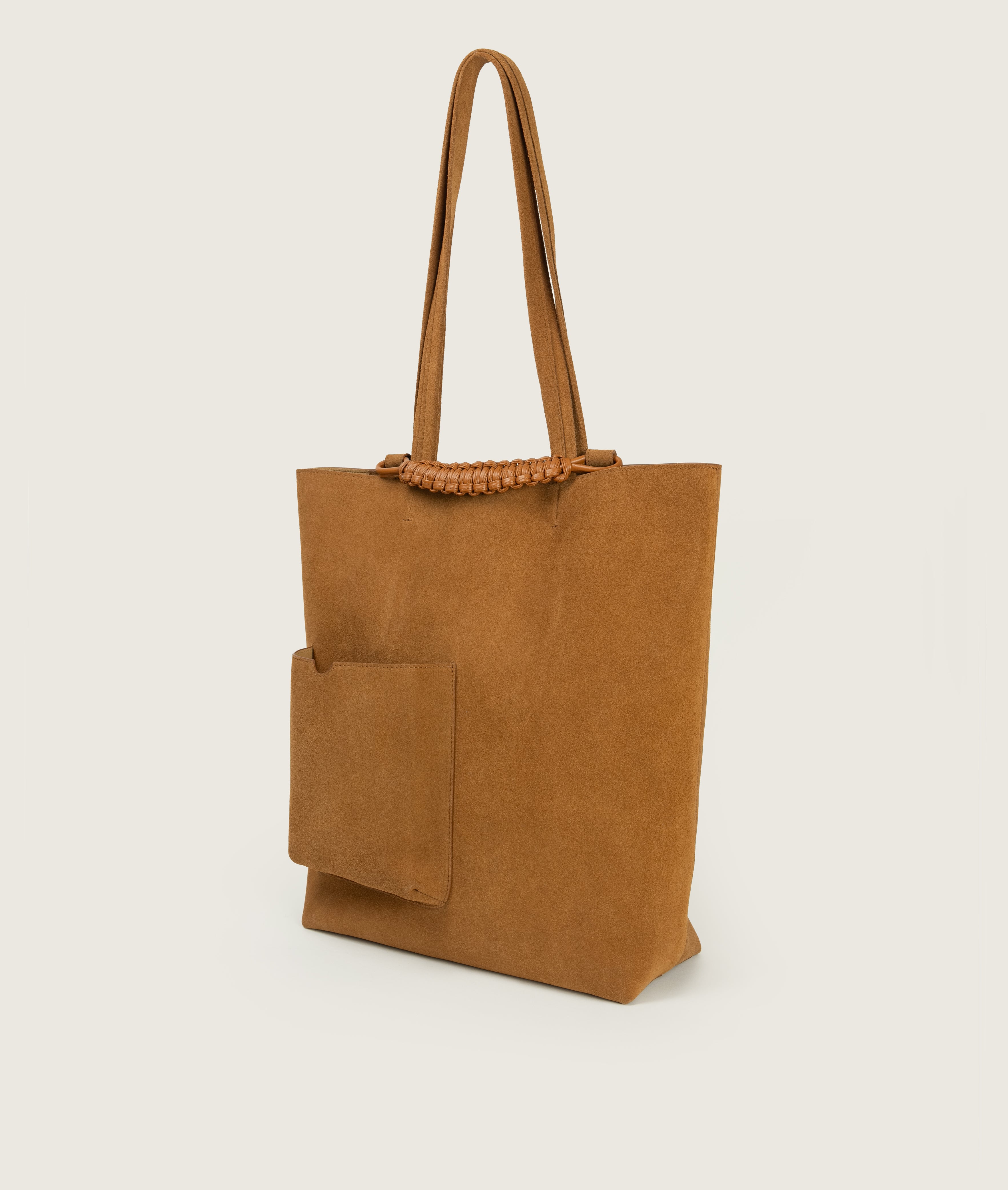 Sagan Vienna Pazar Book Tote Suede