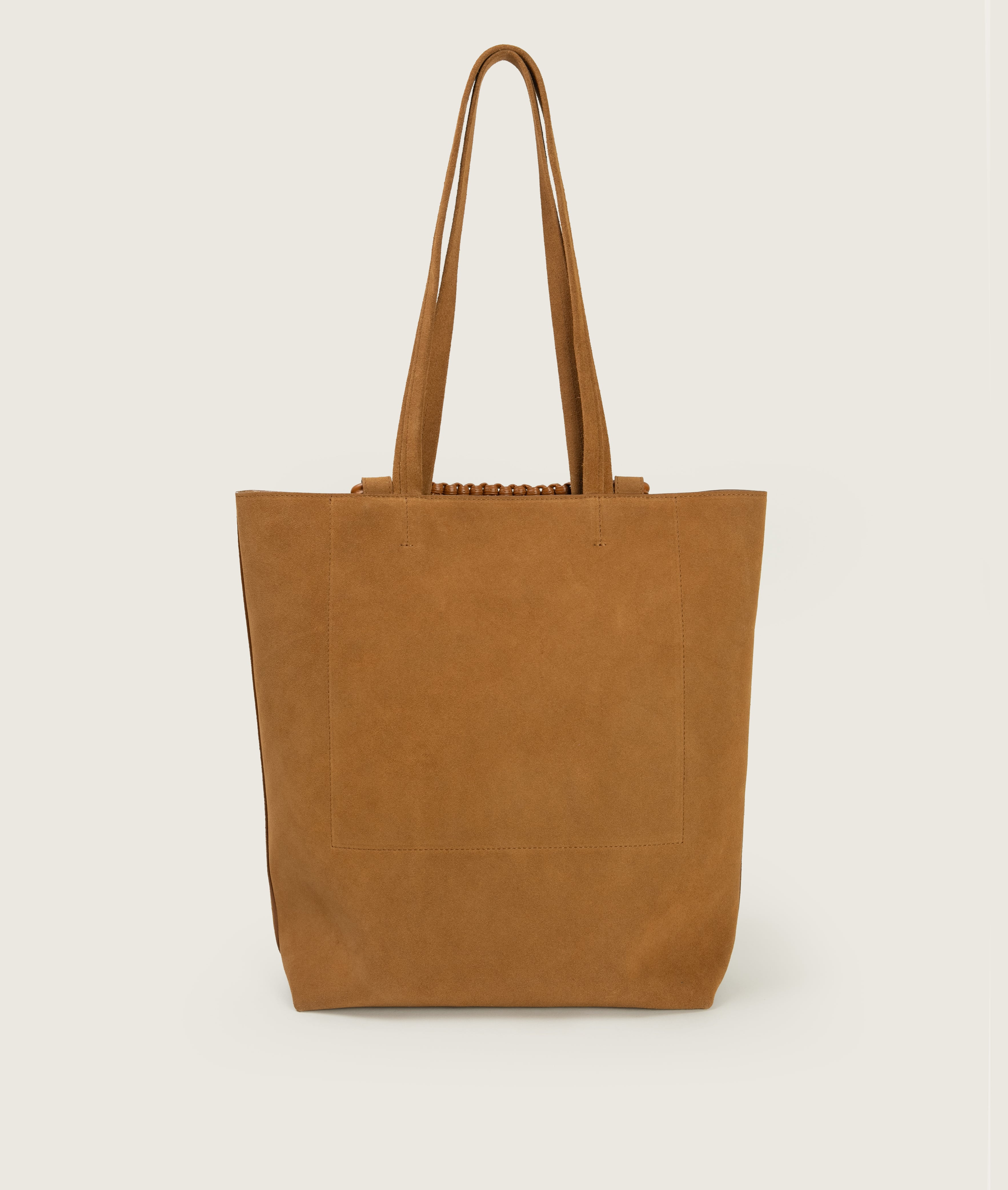 Sagan Vienna Pazar Book Tote Suede