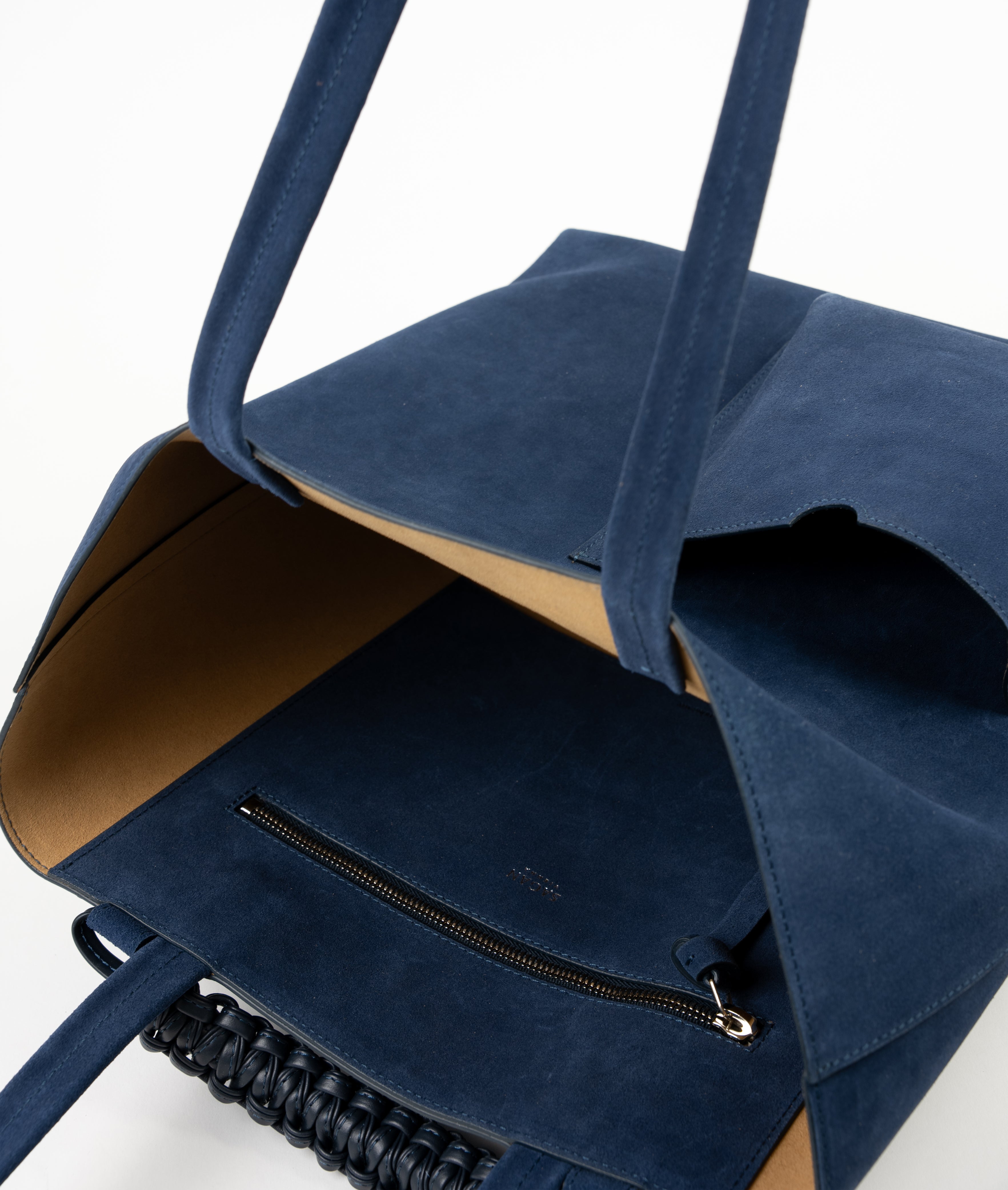 Sagan Vienna Pazar Book Tote Suede