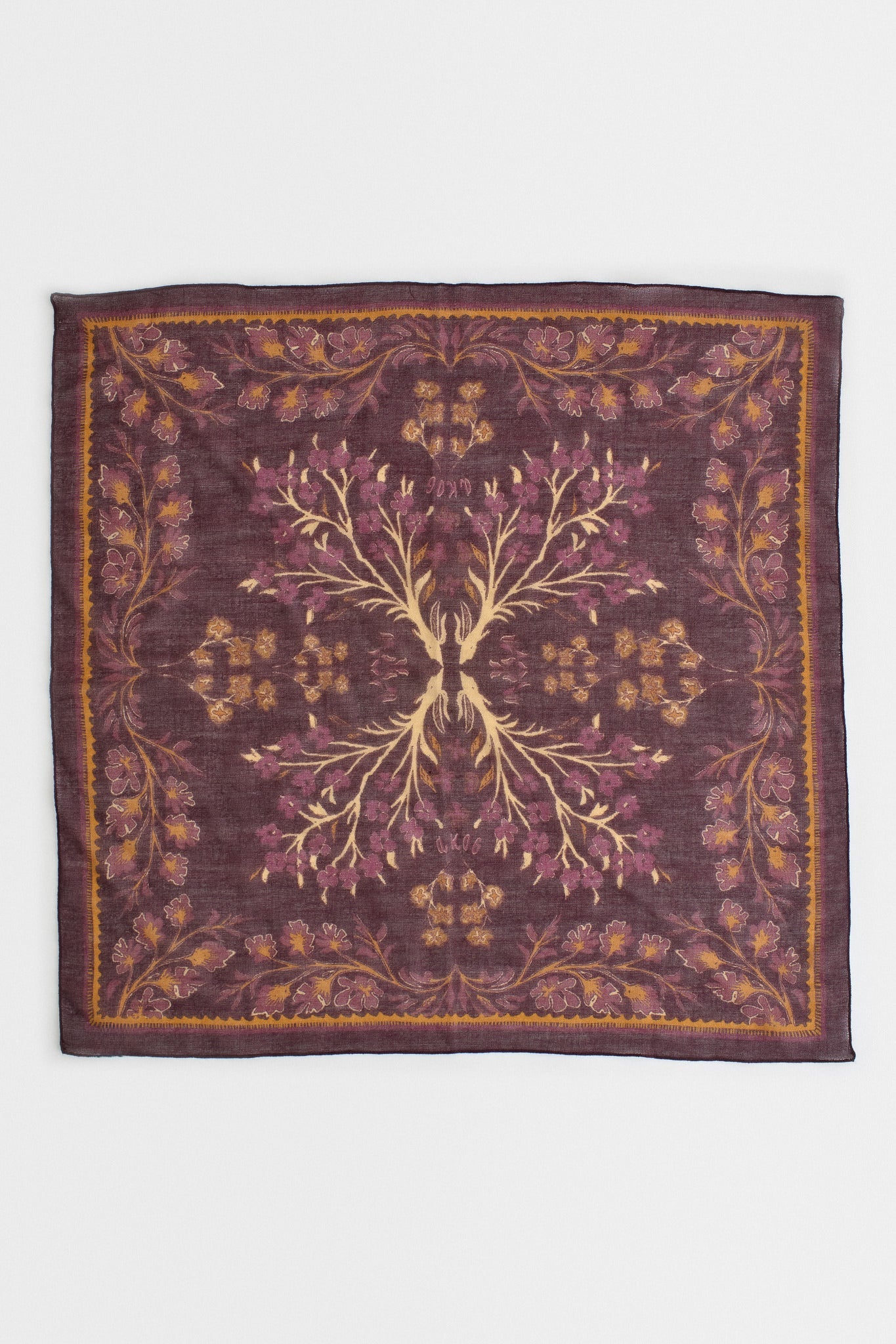 Suma Wool Scarf - Burgundy